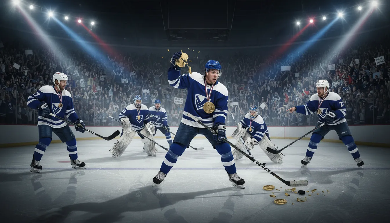 Breaking Point: Winter Olympics Medal Scandal as Athletes' Prizes Fall Apart Within Minutes