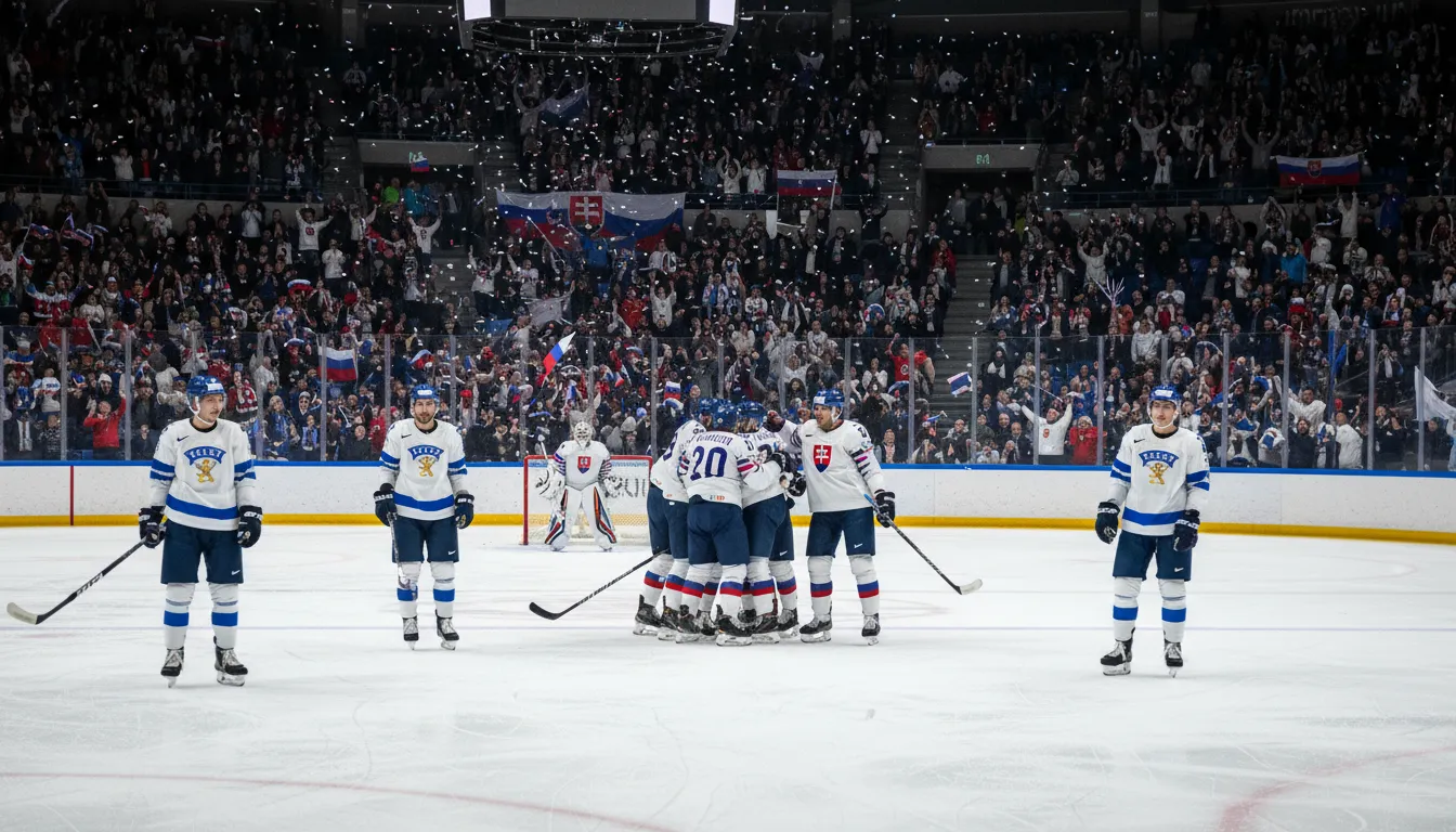 Slovenský hokej triumfuje na ZOH 2026: Historická výhra 4:1 nad Fínskom v Miláne