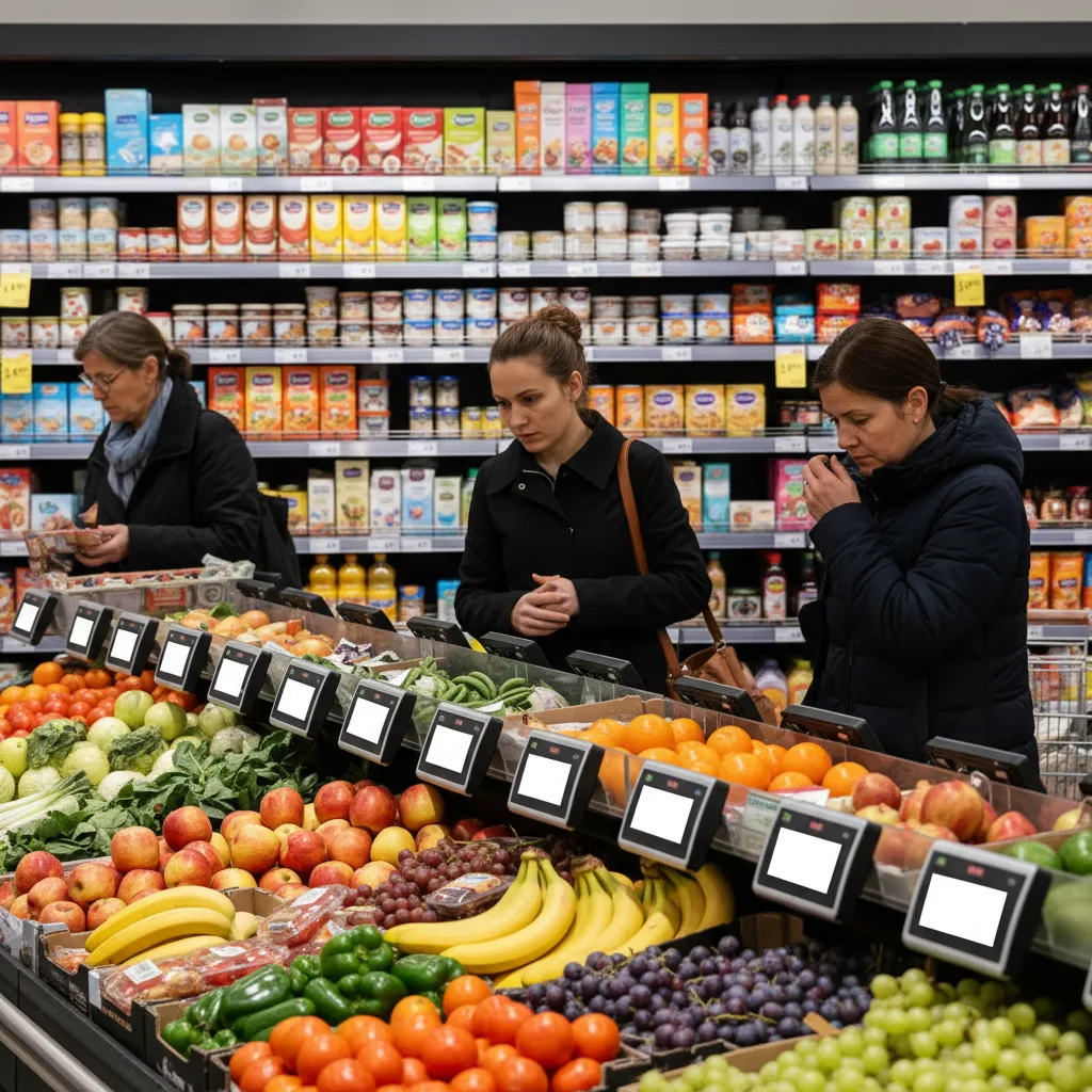 Inflácia na Slovensku stúpa: ceny potravín zaznamenali prudký nárast koncom roka 2025