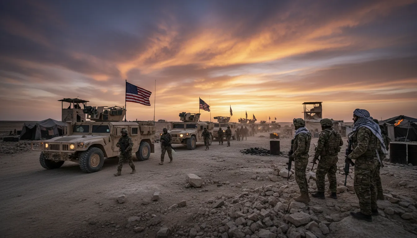 USA beenden 12-jährige Militärpräsenz in Syrien