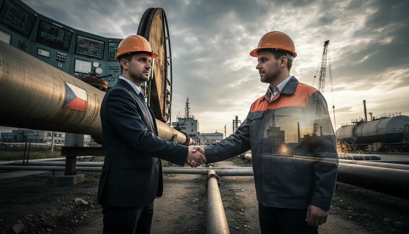 Csehország mentőcsomagot ajánlott Szlovákiának a Barátság kőolajvezetéken keresztül