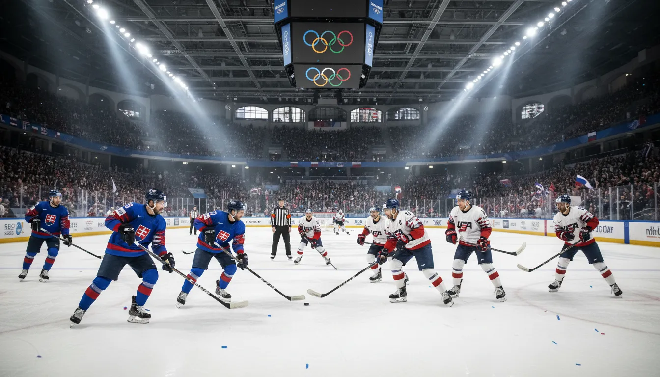 Slowakei gegen USA: Eishockey-Halbfinale bei den Olympischen Winterspielen 2026
