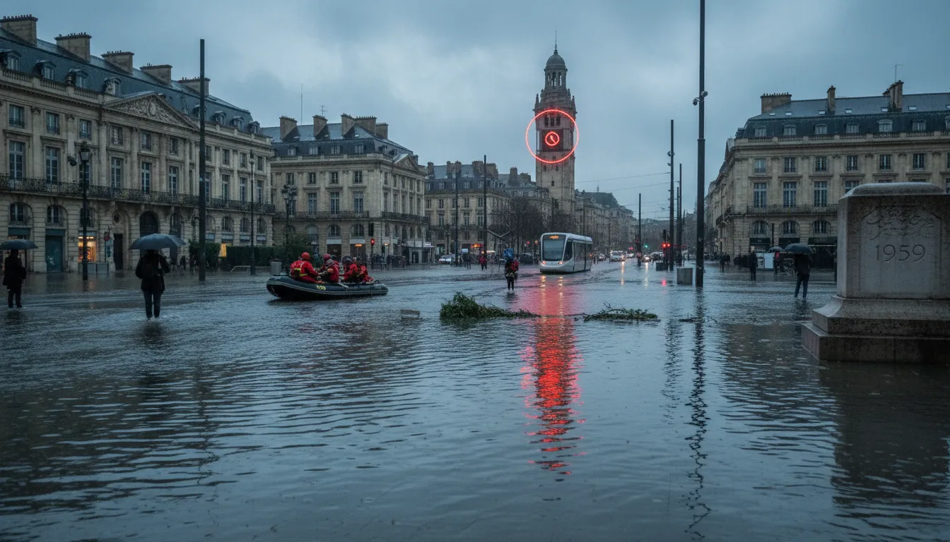 Sztorm Pedro: Francja pod wodą, rekord od 1959 roku