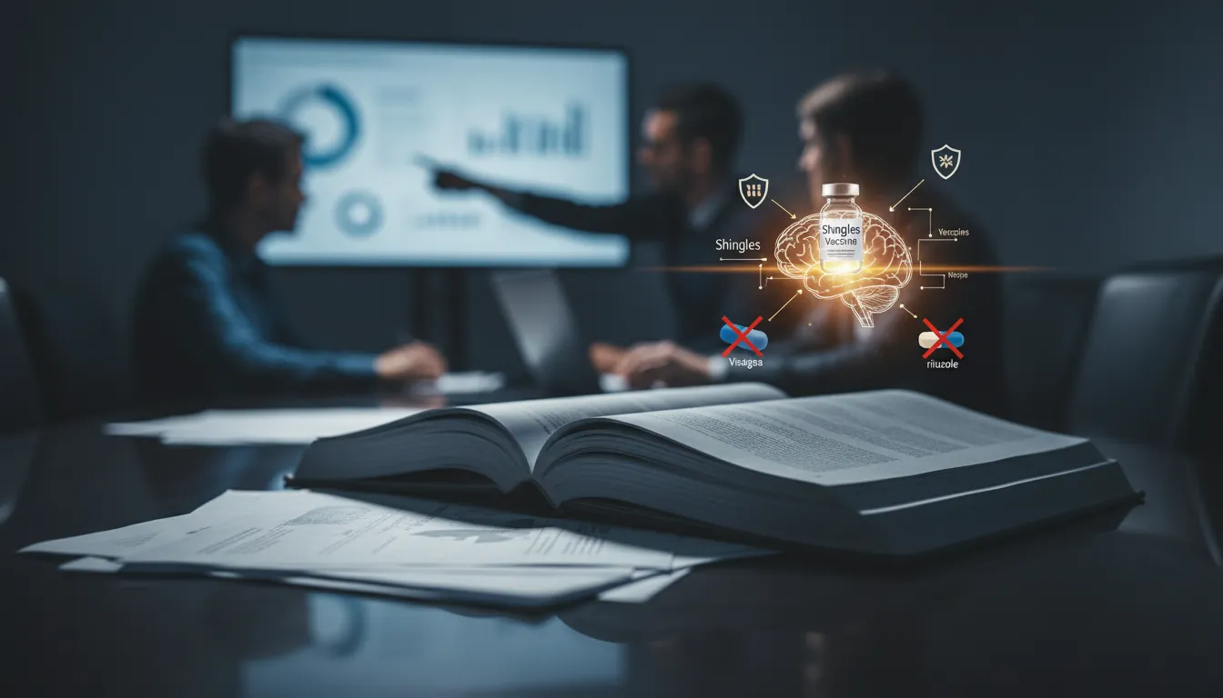 Szczepionka przeciwko półpaścowi na czele listy leków potencjalnie zapobiegających chorobie Alzheimera