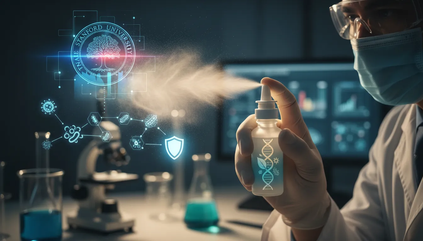 Nietypowa szczepionka donosowa ze Stanford chroni przed wirusami, bakteriami i alergenami