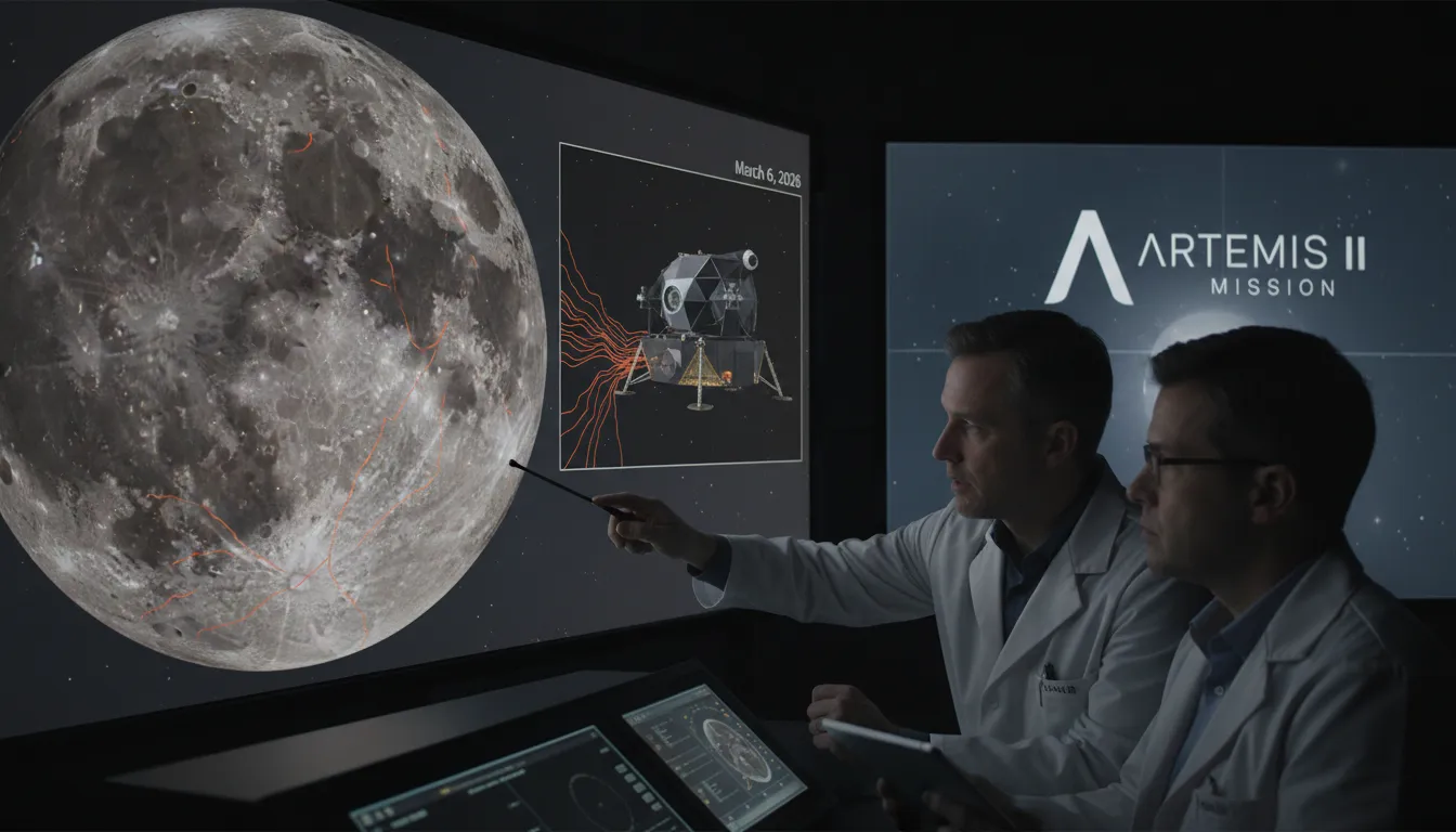 Księżyc wciąż się kurczy: odkryto 1000 nowych grzbietów tektonicznych