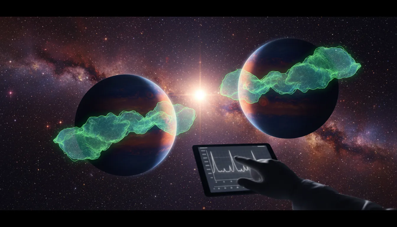 Webb détecte pour la première fois du sulfure d'hydrogène sur des exoplanètes