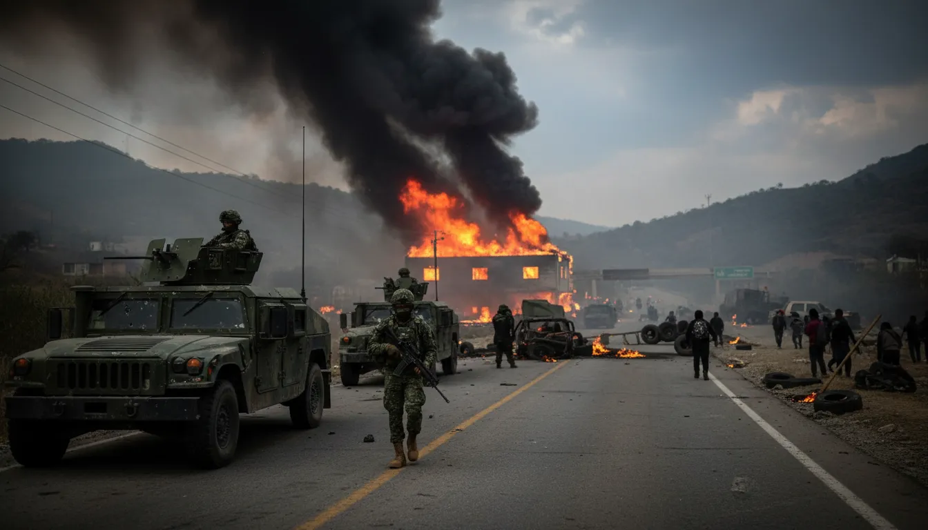 Padl 'El Mencho': Největší úder proti narkomafii v Mexiku