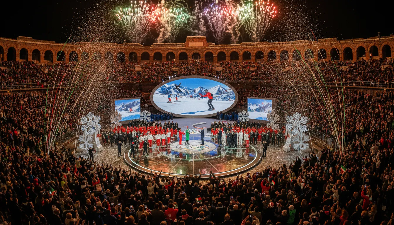 Mediolan-Cortina 2026 zakończone pod hasłem 'Piękno w Akcji'