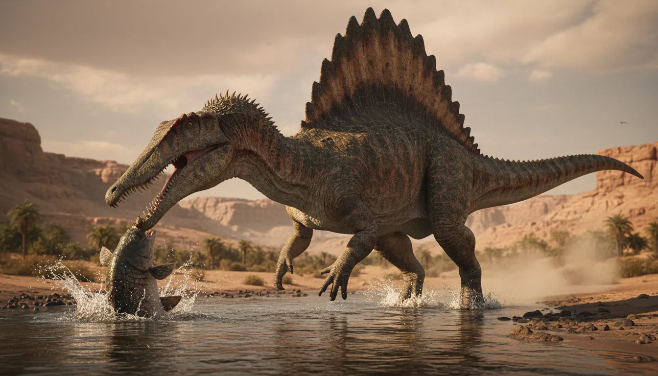 „Pokol gém” Spinosaurus írja át az őskori Szaharát