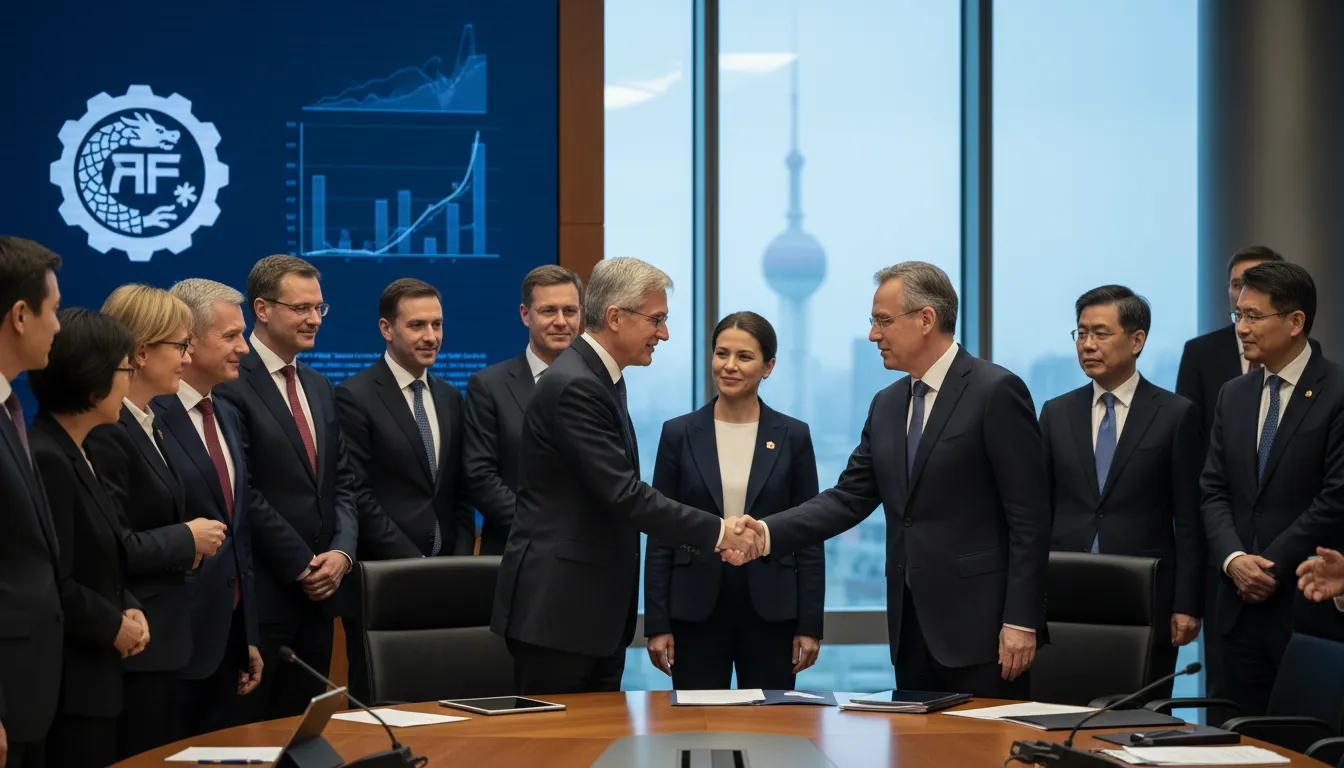 Merz Pekingben: DAX-vezérek és a gazdasági újraindítás Kínával