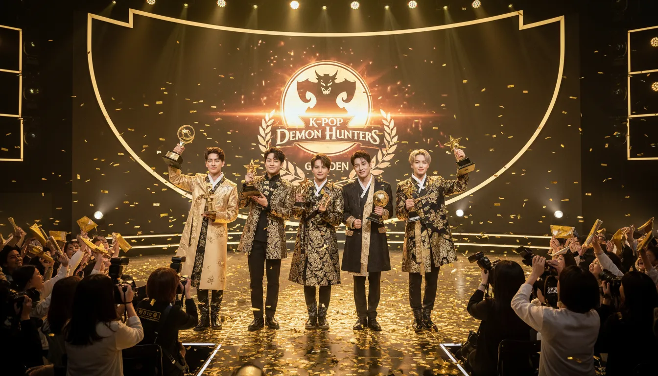 „Golden”: Hogyan hódította meg a K-pop Hollywood díjait