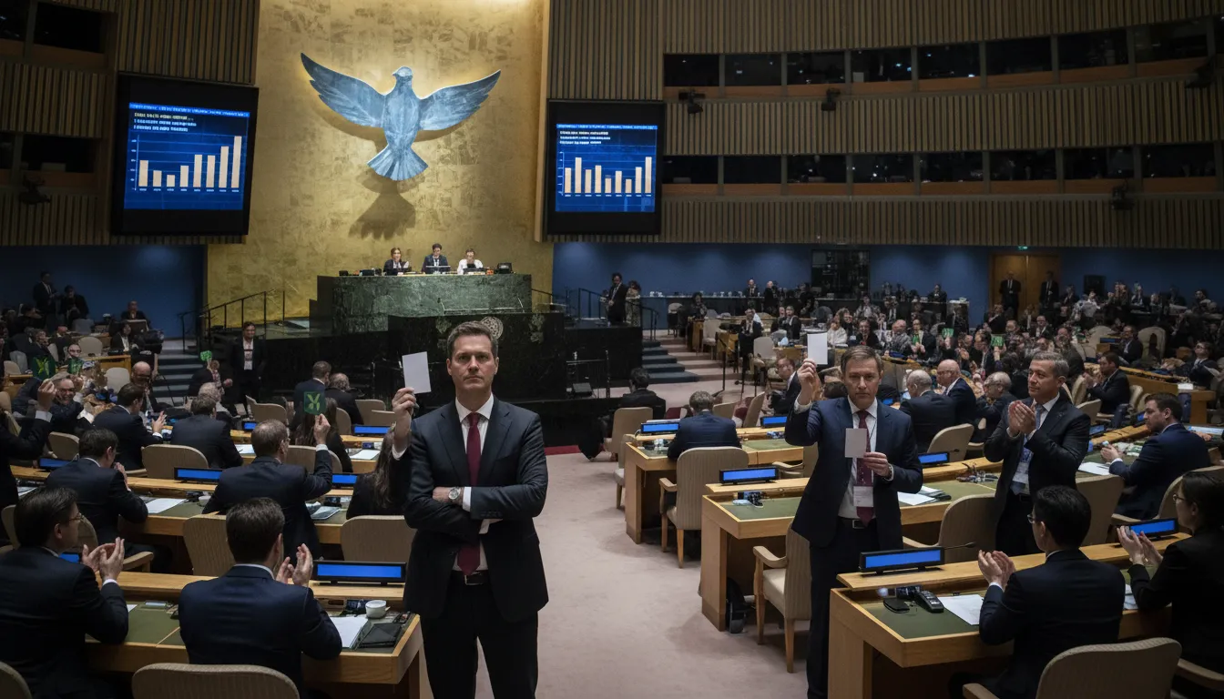 107 państw za pokojem na Ukrainie – USA wstrzymały się od głosu w ONZ