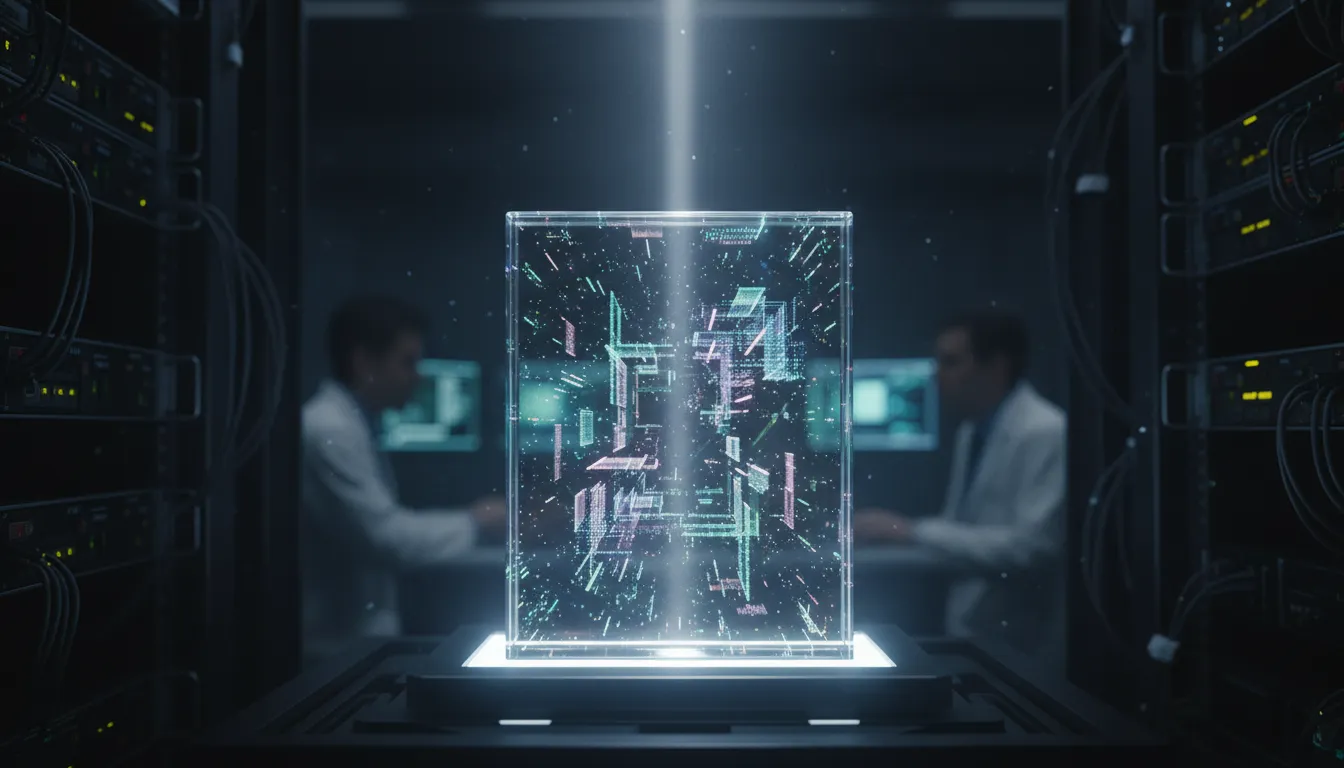 Microsoft: Az üvegre írt adatok 10 000 évig is megmaradnak