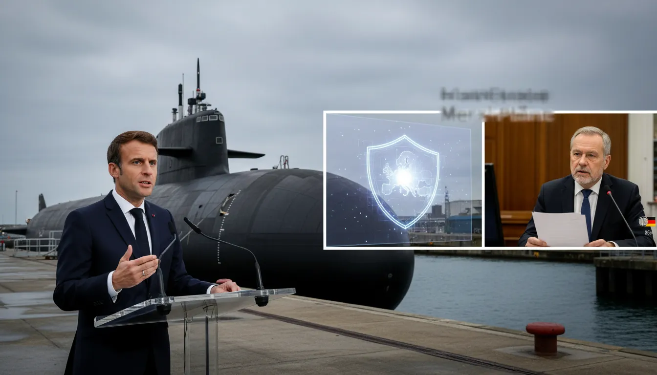 Atombástya Európának: Macron beszéde és Merz tervei