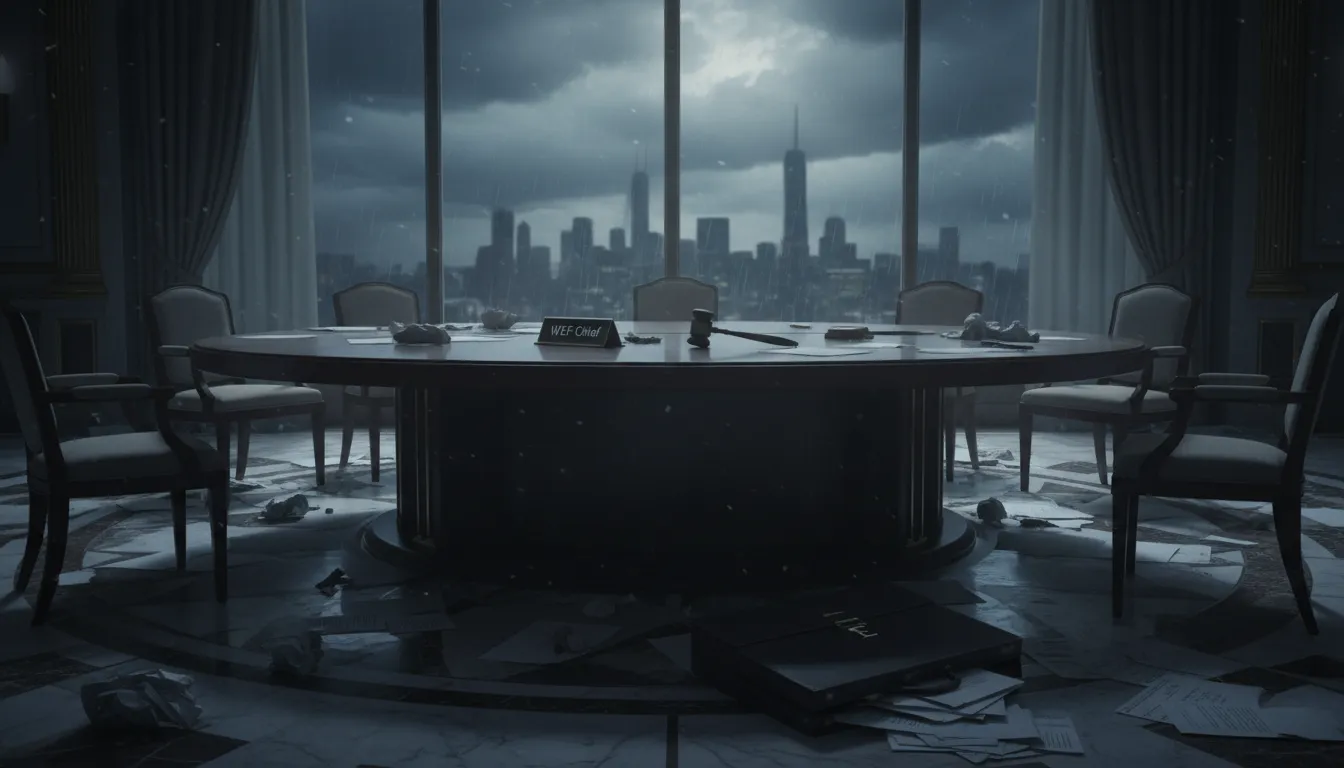 Szef WEF rezygnuje w związku z ujawnieniem akt Epsteina. Elity wstrząśnięte