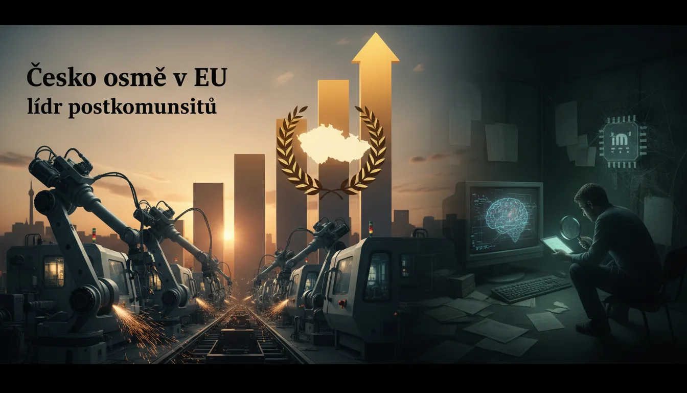 Csehország a nyolcadik helyen az EU-ban: posztkommunista éllovas, de az innováció elmarad