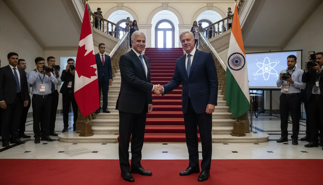 Kanada i Indie resetują relacje: Carney zabiega o kontrakt uranowy za 2,8 mld dolarów