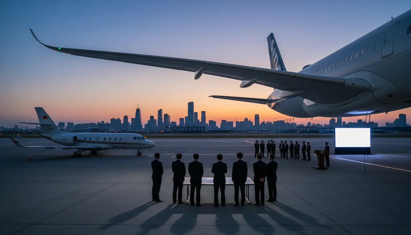 Merz Kínában: Airbus-üzlet és felhívás Oroszország felé