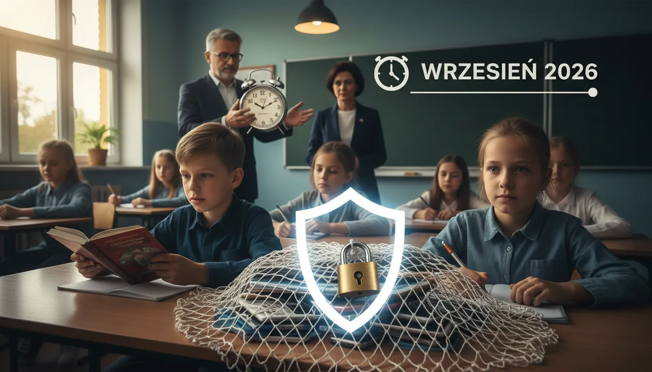 Zakaz smartfonów w szkołach: Polska stawia na ochronę dzieci