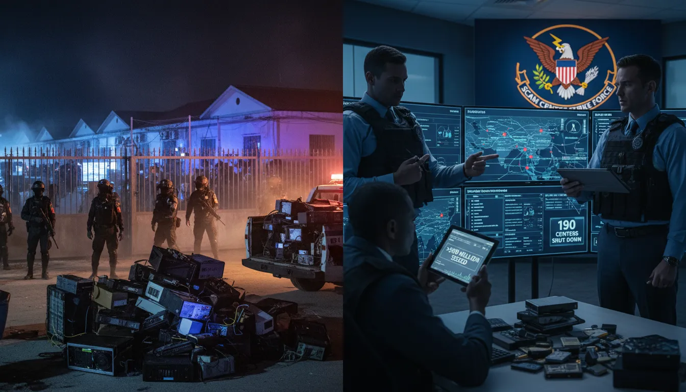 Együttműködés az USA és Kambodzsa között a milliárdos csalási hálózatok ellen