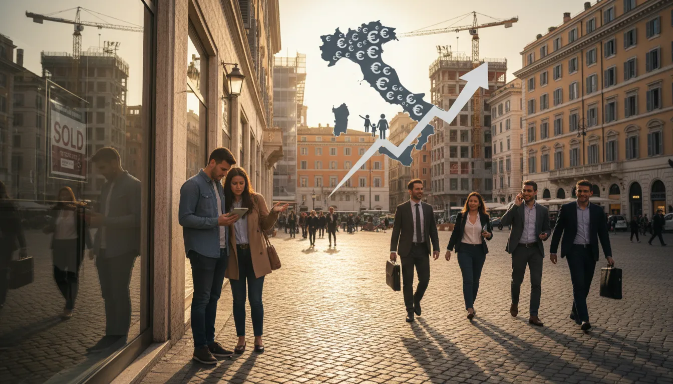 Włochy liderem ożywienia na rynku nieruchomości w UE, dostępność mieszkań maleje
