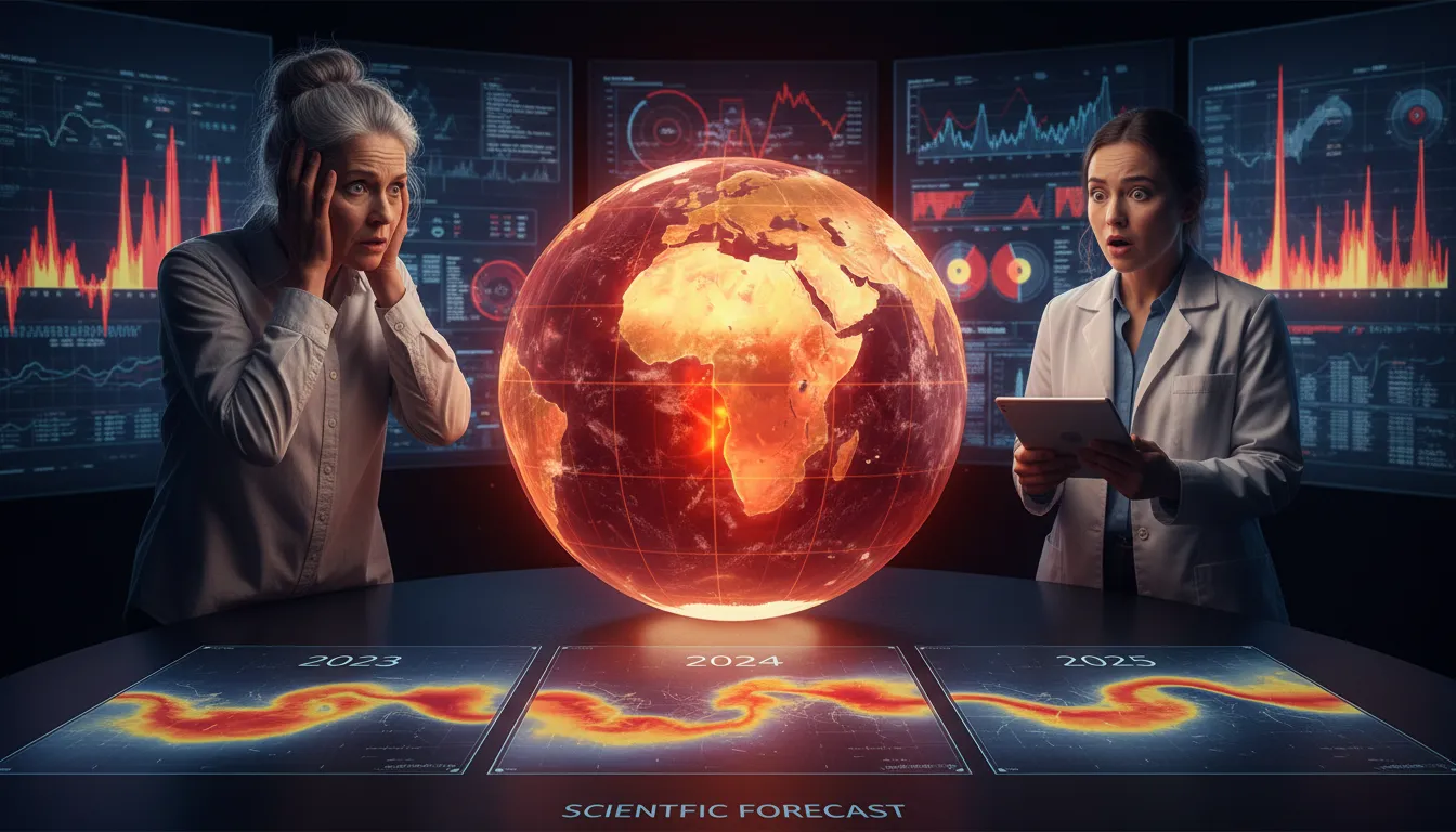 Éghajlatkutatók értetlenül állnak a három legforróbb év előtt