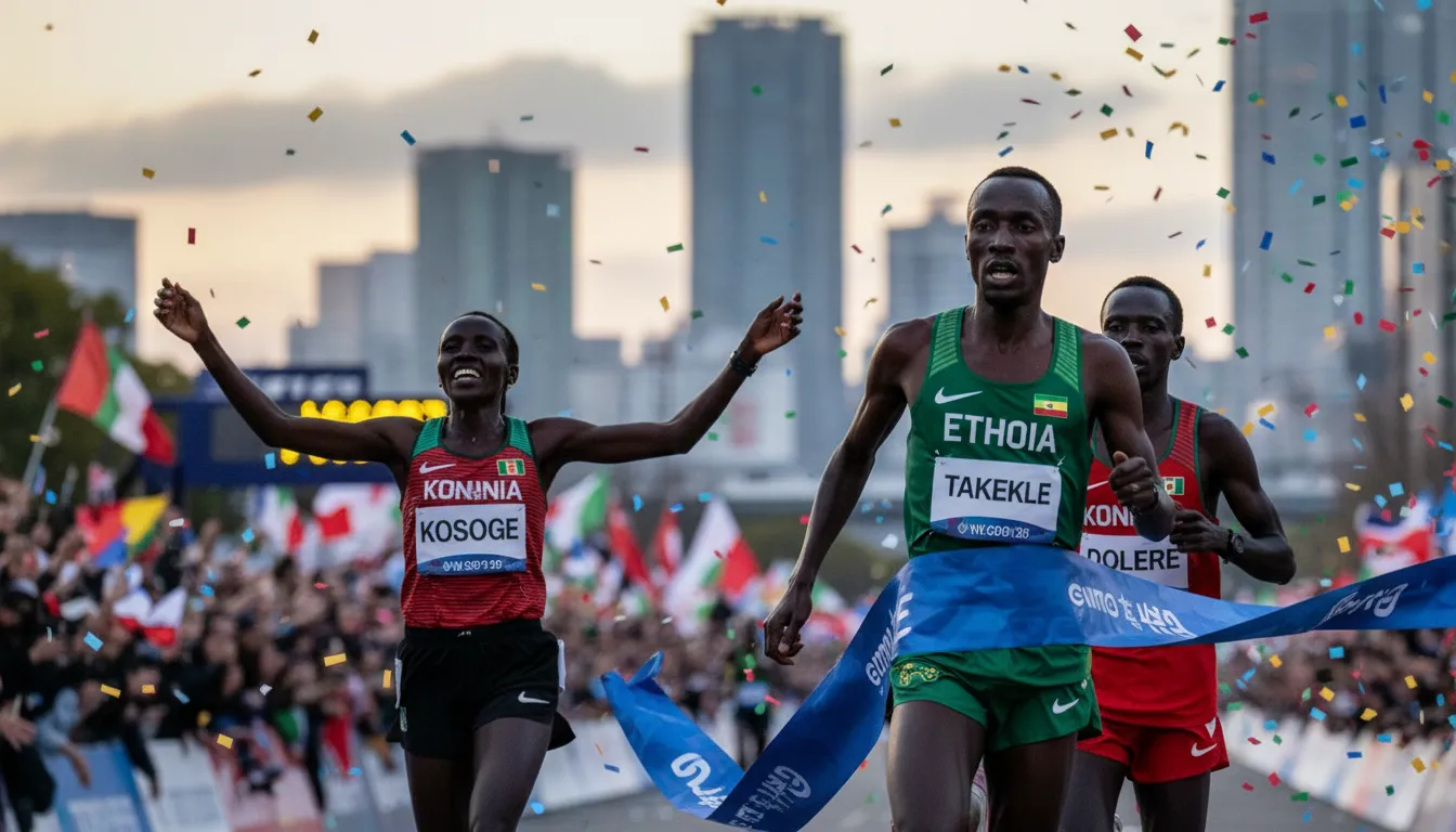 Takele és Kosgei dominált a 2026-os Tokió Maratonon