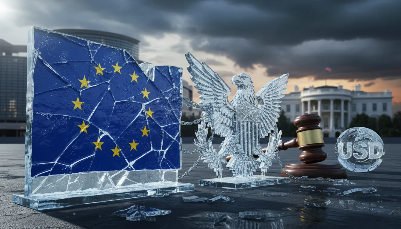 UE zamraża umowę handlową z USA po wprowadzeniu przez Trumpa 15% cła