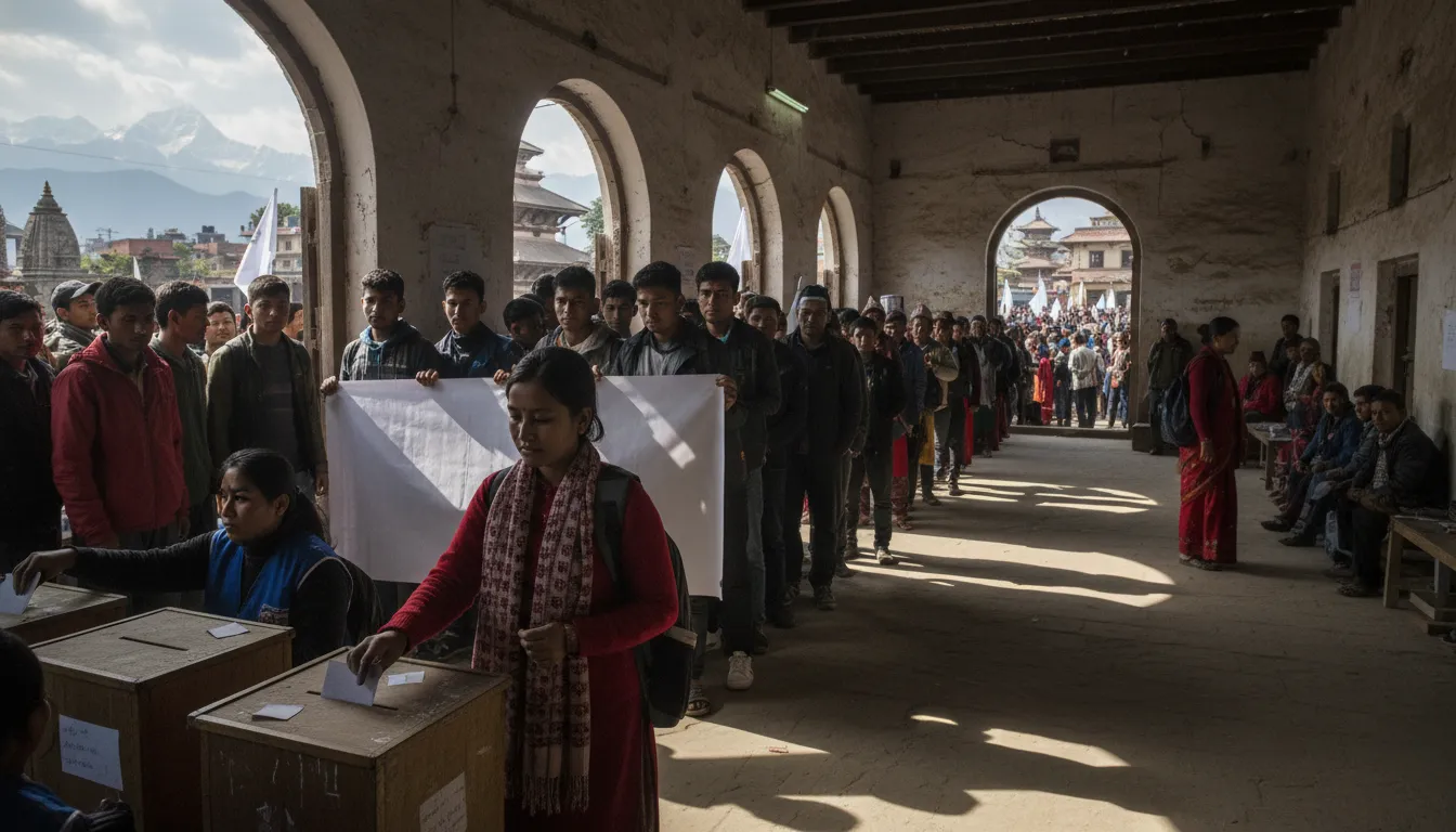 Nepál szavaz: Első választás a halálos Z generációs felkelés után