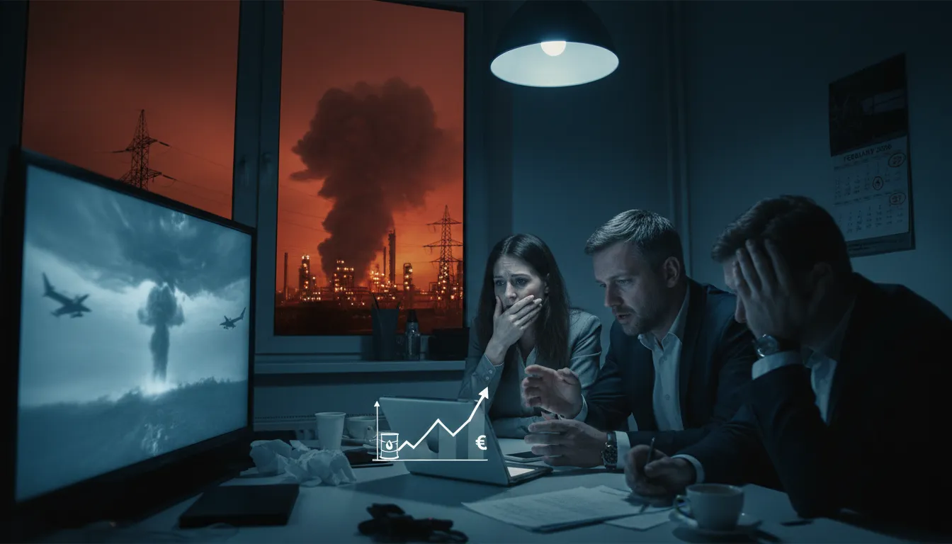 USA és Izrael támadása Irán ellen: Energiaválság fenyegeti Szlovákiát