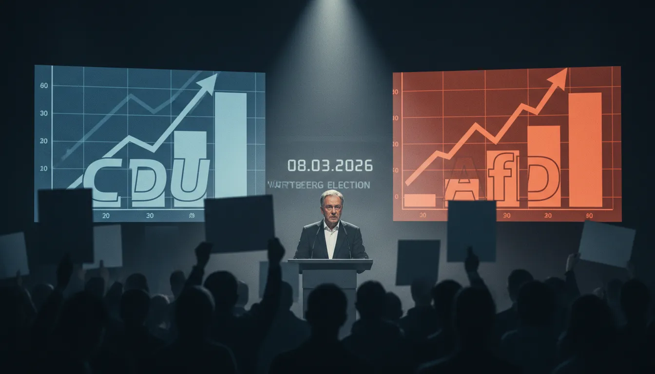 Wybory w Badenii-Wirtembergii: CDU minimalnie prowadzi, AfD zyskuje na sile, Merz pod presją