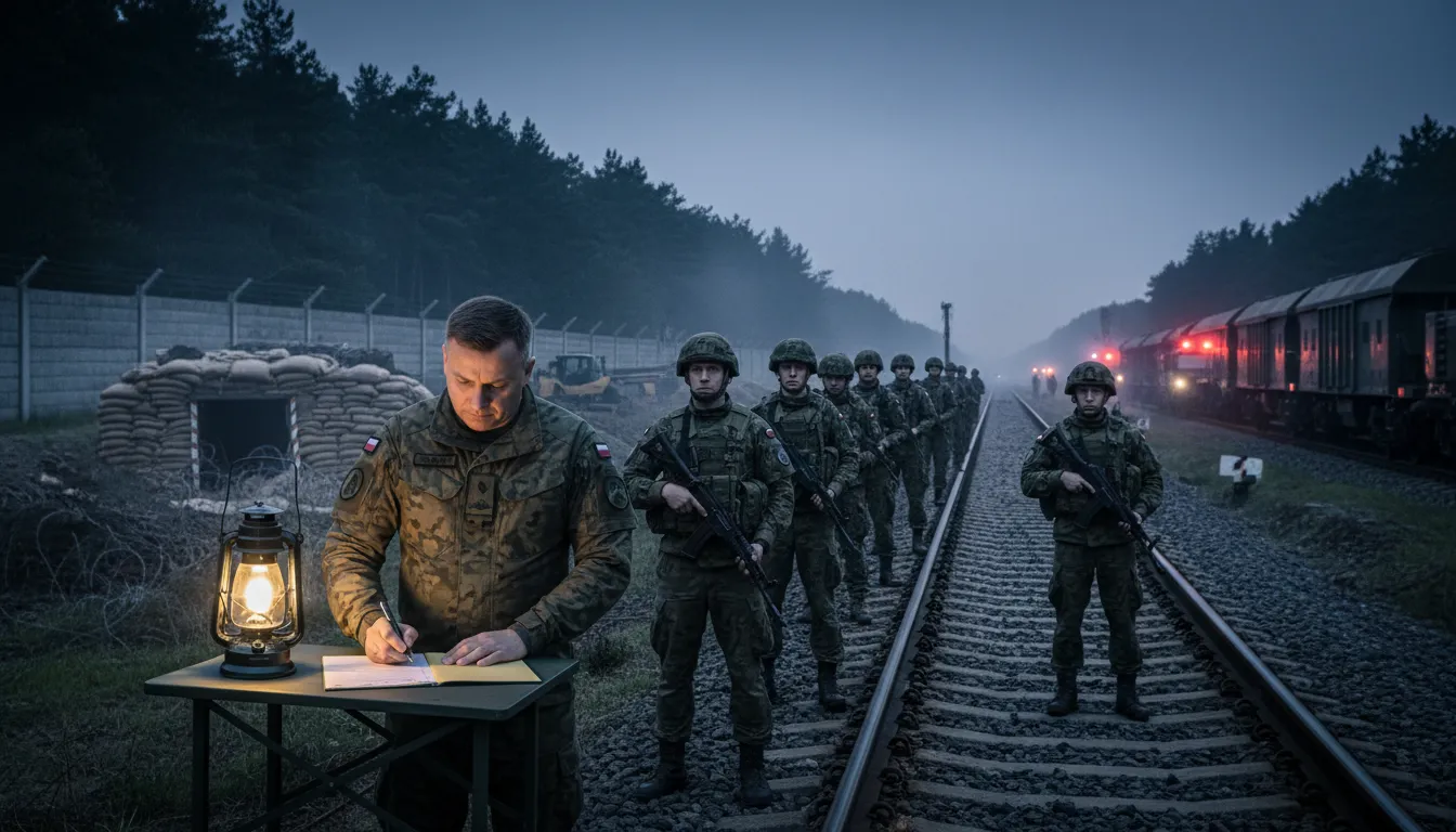 Meghosszabbították a Horizont hadműveletet: 10 ezer katona a vasúti síneken