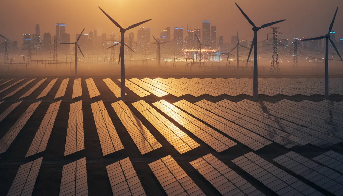 Kínában a napenergia megelőzte a szélerőműveket a történelmi energiaátállásban