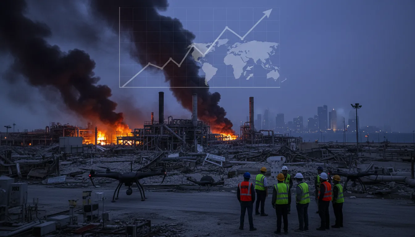 Blackout w katarskich instalacjach LNG windował ceny gazu na świecie