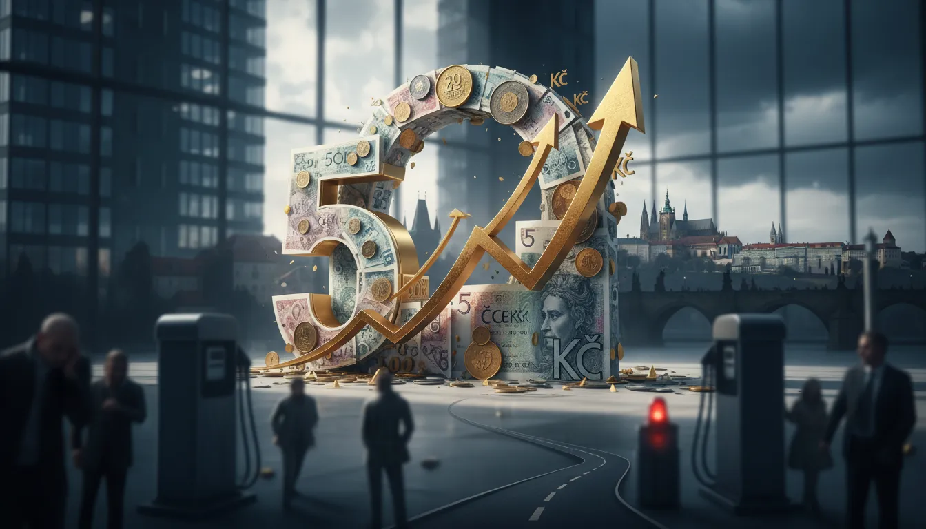 Csehországban az átlagbér meghaladta az 50 000 koronát