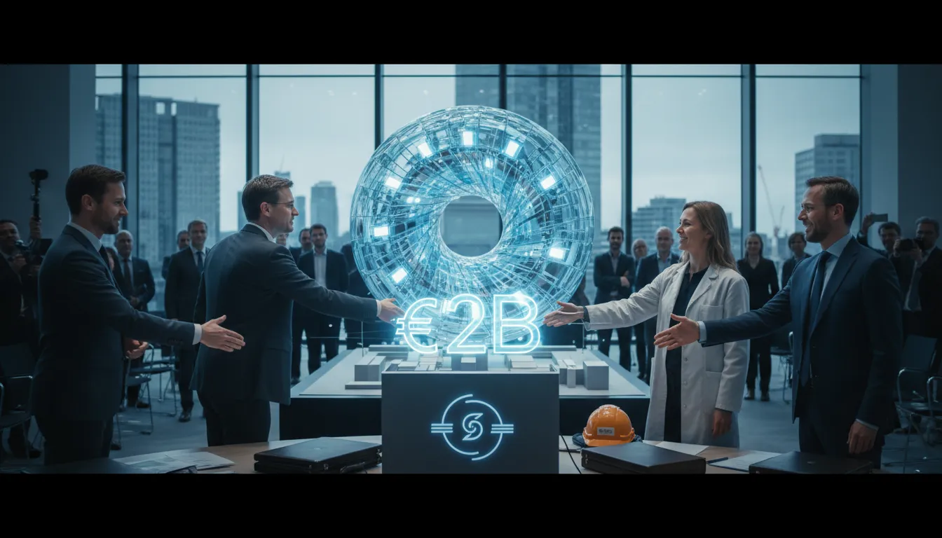 Európa 2 milliárd eurót tesz fel az első kereskedelmi fúziós erőművére