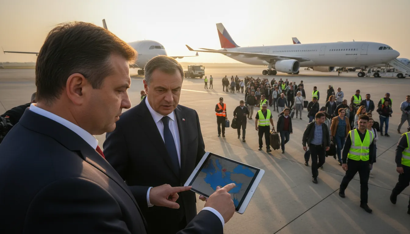 Babiš wysłał Airbusy po Czechów uwięzionych na Bliskim Wschodzie