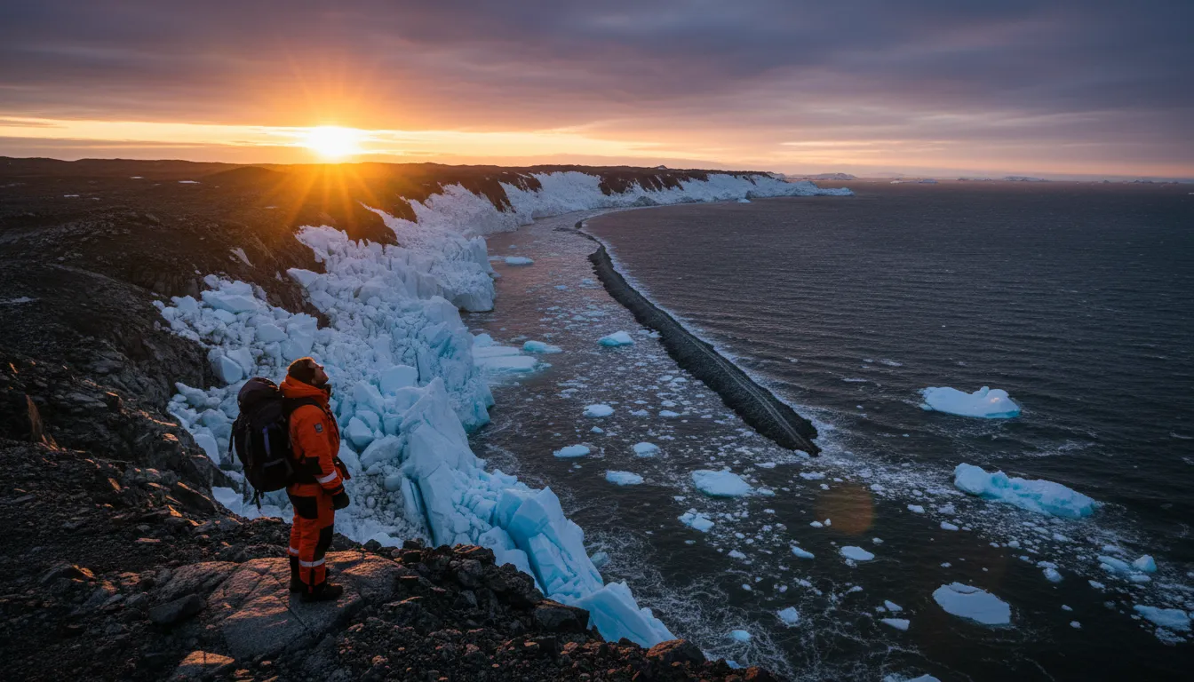 Antarktyczny lodowiec Hektoria cofnął się o 8 km w dwa miesiące