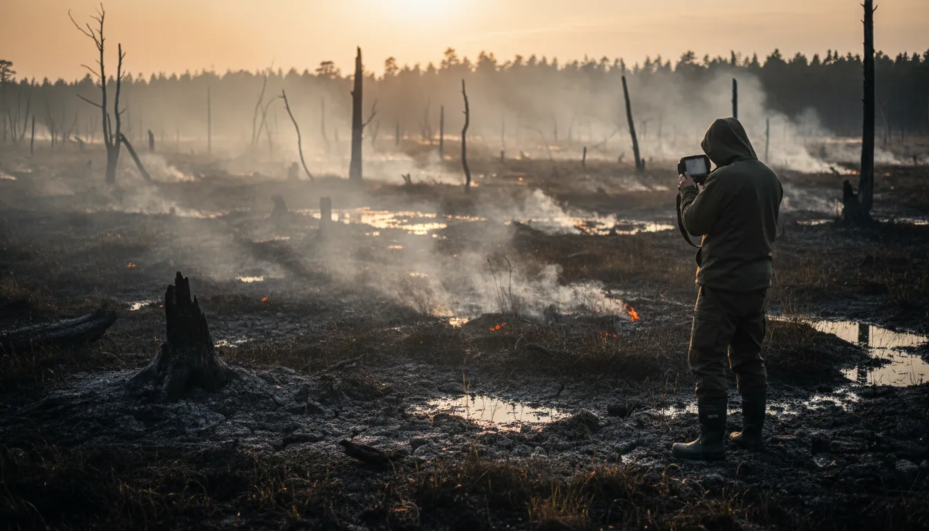 Czym są „zombie fires” i dlaczego zagrażają klimatowi?