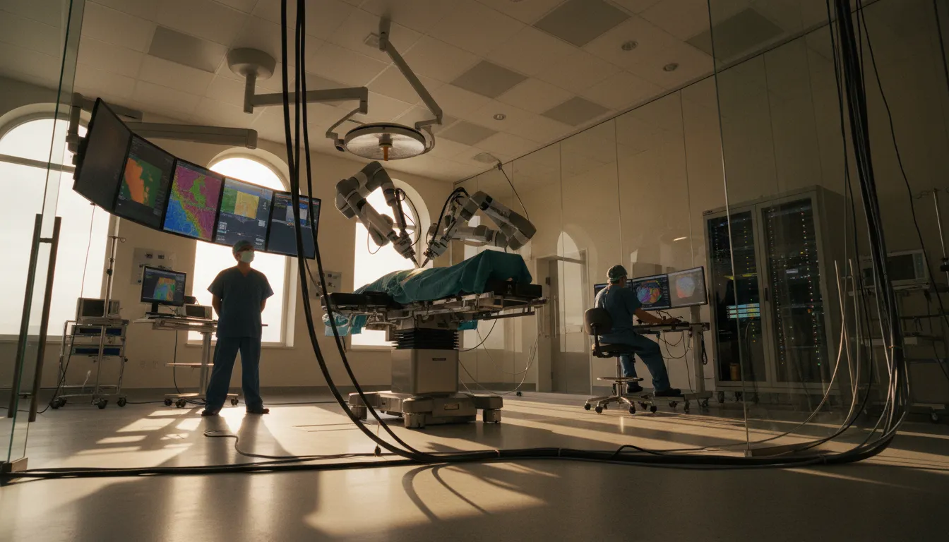 Jak działa telechirurgia: operowanie z odległości tysięcy kilometrów