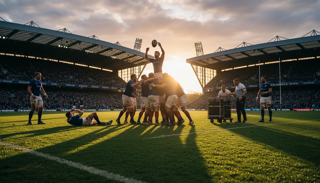 Seis Naciones 2026: Francia se impone 20-16 en Murrayfield