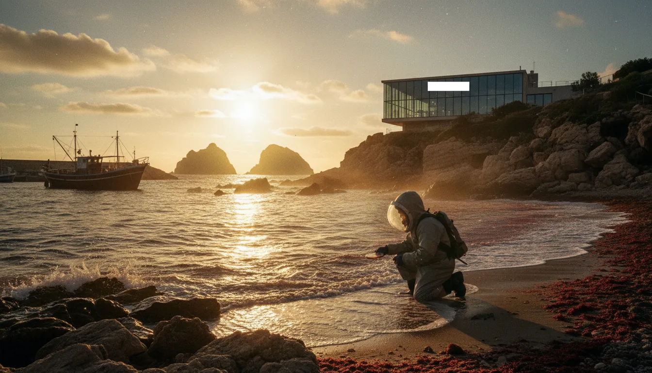 Tengeri gomba pusztítja a mérgező vörös árapályt okozó algákat