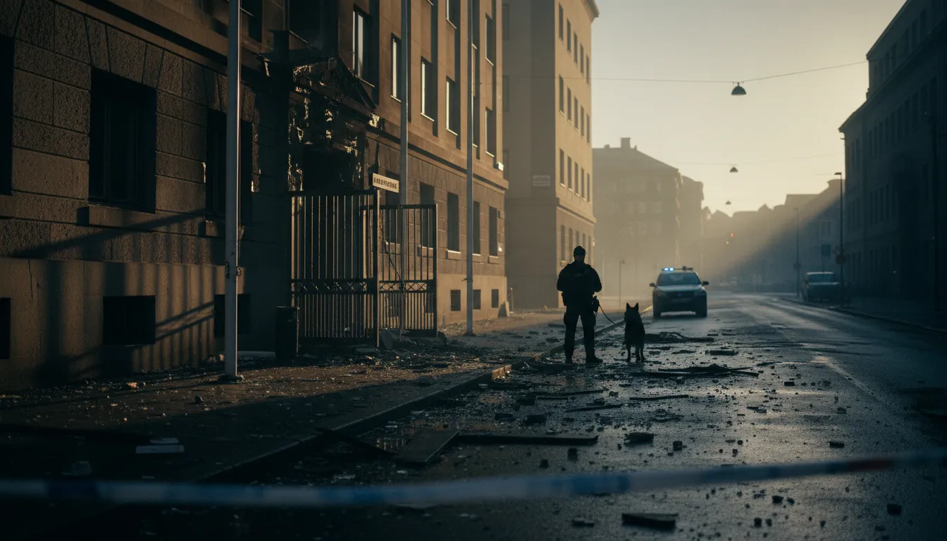 Robbanás az USA oslói nagykövetségénél: nem zárják ki a terrorizmus lehetőségét