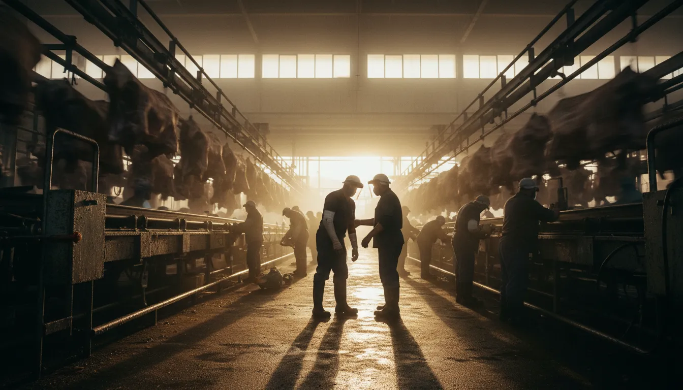 Cómo funcionan las plantas empacadoras de carne y por qué son tan peligrosas