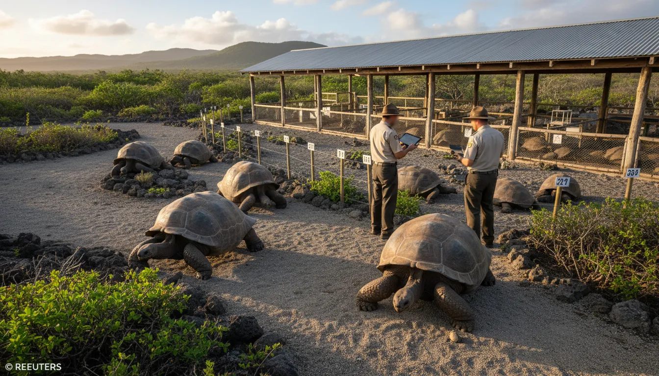 Wie der Schutz der Galápagos-Schildkröten funktioniert
