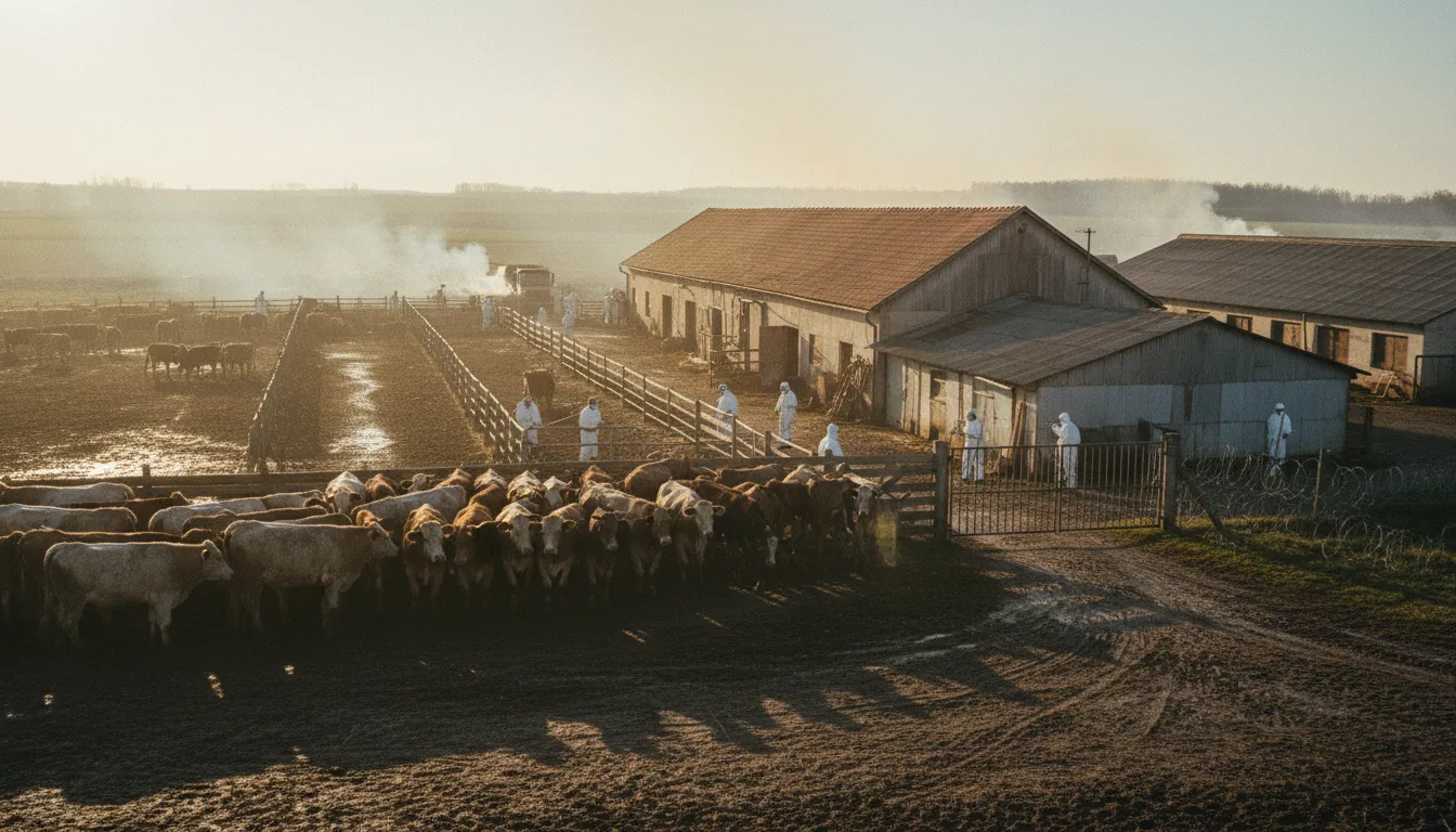 Slovakia Becomes Third EU Country Hit by Foot-and-Mouth Outbreak