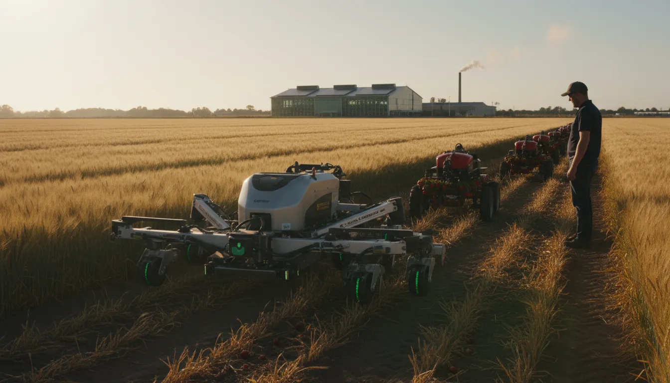 Ako fungujú poľnohospodárske roboty – a prečo sú dôležité