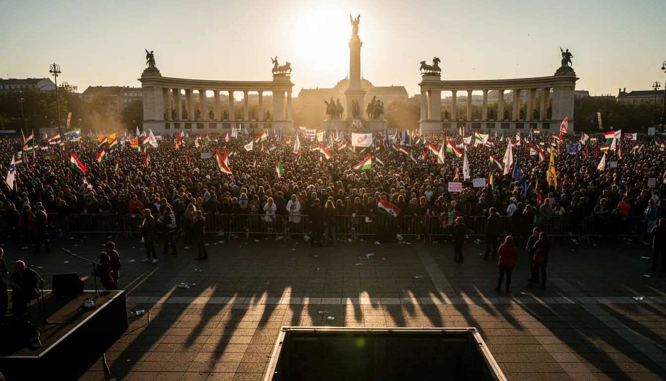 Orbán and Magyar's Final Battle for Votes Ahead of April 12 Election