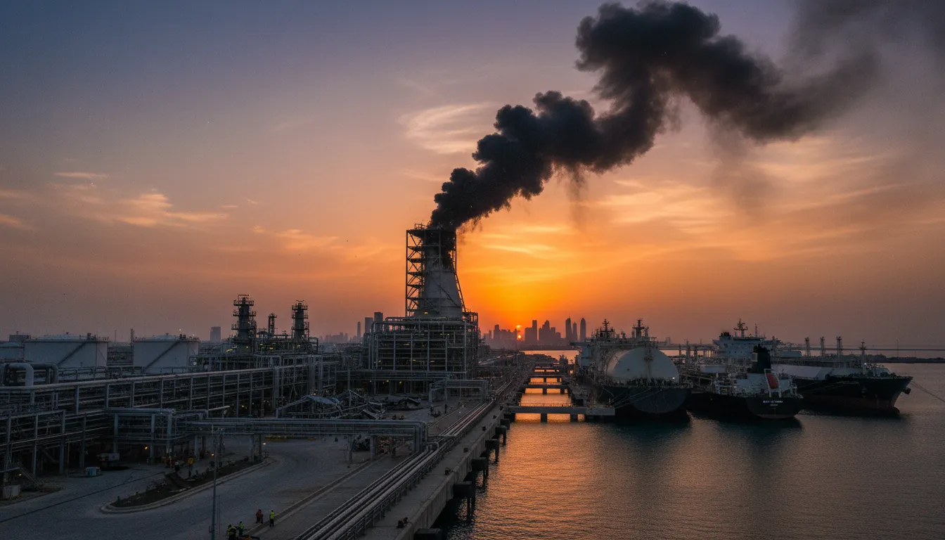 Núdzový stav v Katare v oblasti LNG uvrhol energetické trhy do chaosu